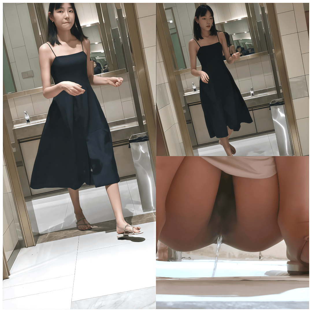 【蹲守商场女厕厕拍】★最新女厕★大家都在一直找的极品黑裙妹凉拖极品逼来了-抓紧下.png